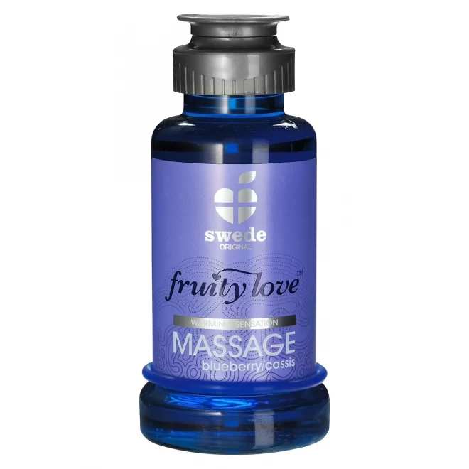 Olejek do masażu Swede Fruity Love Blueberry-Cassis 100 ml