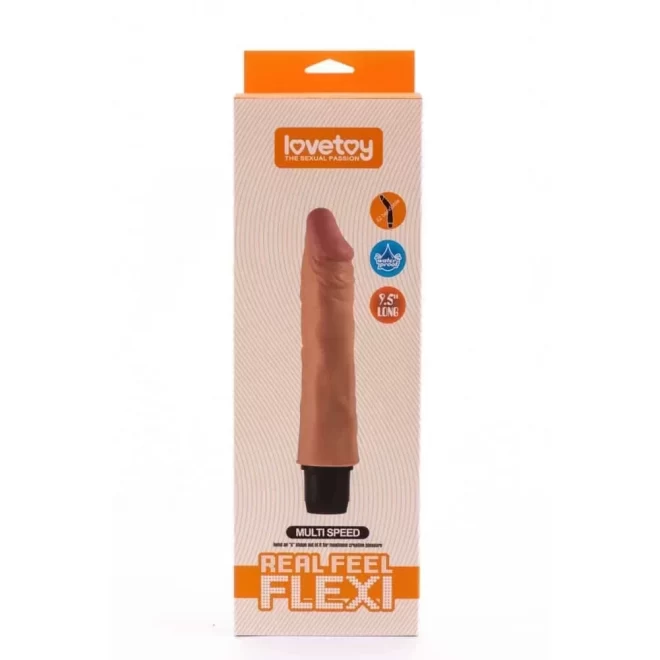 "@reel feel flexi vibrator flesh 9,5""@"