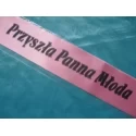 Szarfa imprezowa Przyszła Panna Młoda (3 kolory)
