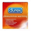 Prezerwatywy rozgrzewające Durex Pleasuremax Warming 3 szt.