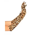 Rękawiczki w panterkę Leopard Elbow Length Gloves