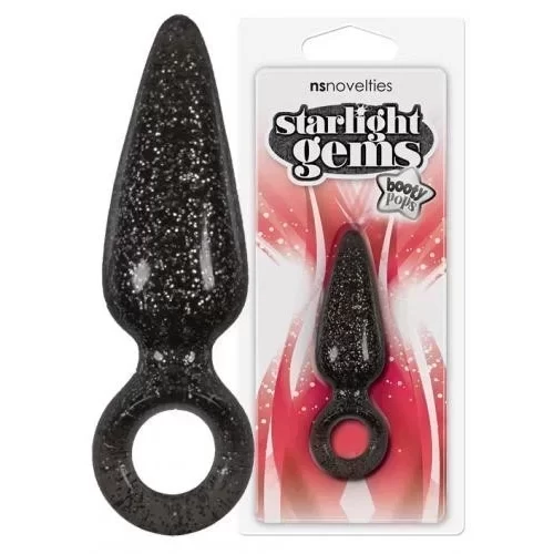 Brokatowy korek analny Starlight G Booty Pops Mini (2 kolory)