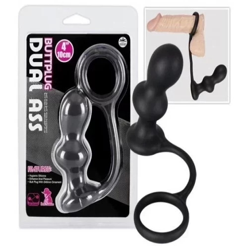 Korek analny Butt Plug 3,5 cala Black