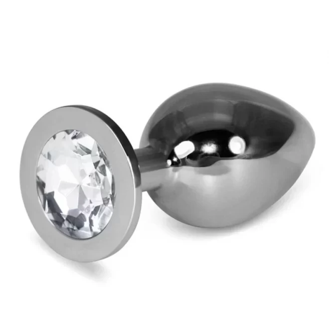 Rosebud classic metal plug l(silver)