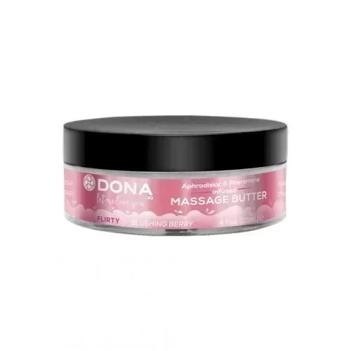 Masło do masażu z feromonami MASSAGE BUTTER BLUSHING BERRY 120ML