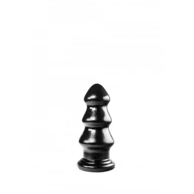 Mister b - rimme buttplug (czarny) mb11