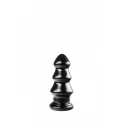 Mister b - rimme buttplug (czarny) mb11