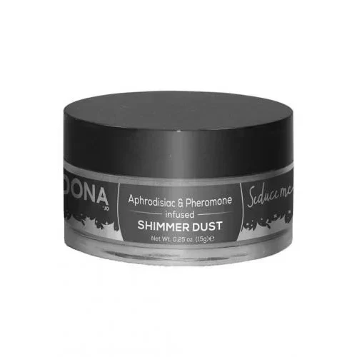 Smakowy puder do ciała Shimmer Dust Silver 15g