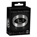 Metalowy pierścień na penisa Cock Ring Steel L