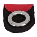 Metalowy ring na penisa Magnetic Ballstretcher 39 mm