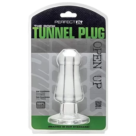 Kork analny The rook plug - clear (2 kolory)