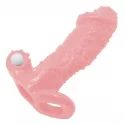 Brave men vibro penis sleeve flesh