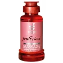 Rozgrzewający olejek do masażu Swede Fruity Love Massage Sparkling Strawberry Wine 50ml