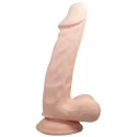 Realistyczne dildo z jądrami RealFlesh