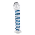 Szklane dildo Arts Clair Bleu Glasdildo