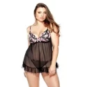 Urocza koszulka Babydoll and G-string
