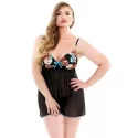 Urocza koszulka Babydoll & String