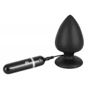 Plug analny z wibracjami Black Velvets