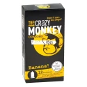 Bananowe prezerwatywy The Crazy Monkey Condoms 12 szt.