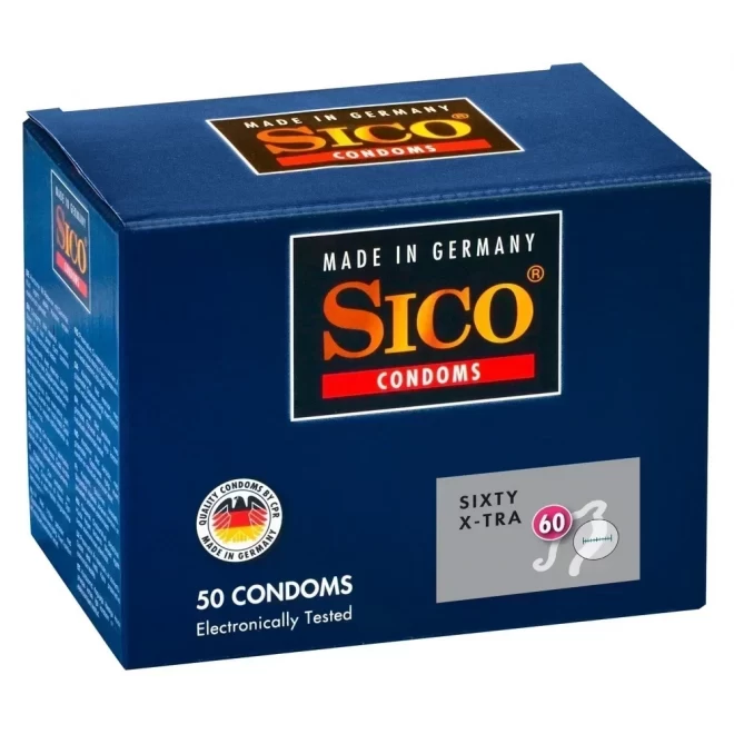 Prezerwatywy Sico Sixty X-tra 60 50 szt.