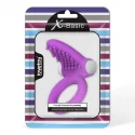 X-basic tongue silicone cockring
