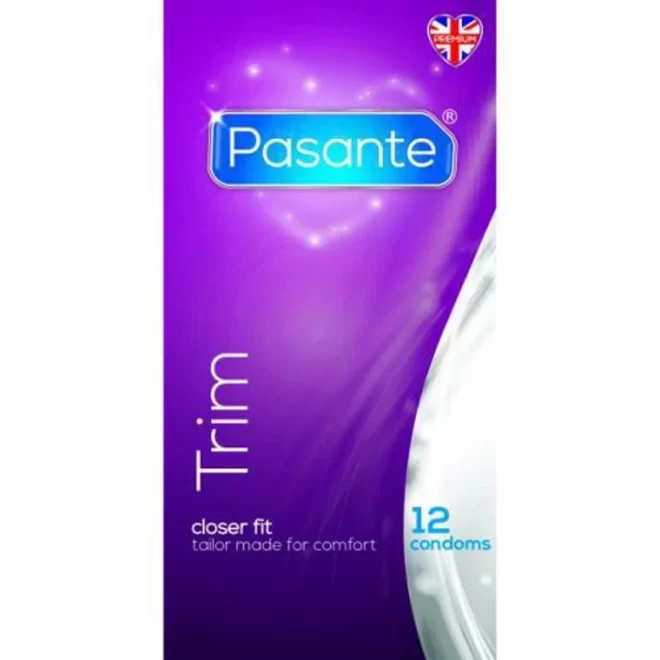 Ściśle przylegające prezerwatywy Pasante Trim 12szt