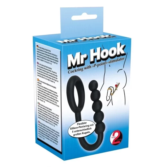 Pierścień z koralami analnymi Mr Hook