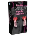 Jadalne nasutniki dla kobiet Lovers Candy Nipple Tassels