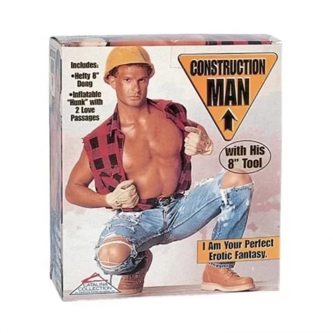 Dmuchany facet Construction Man