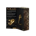 Luksusowy, szklany korek analny Icicles G11 Gold Edition