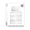 Zestaw nakładek na penisa Super Stretch Tickler Sleeve