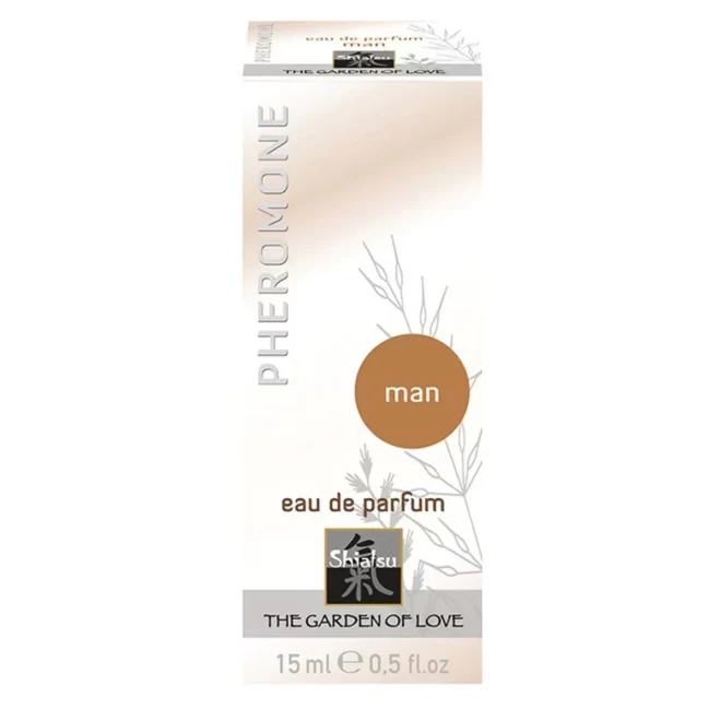 Perfumy z feromonami dla mężczyzn Shiatsu 15ml