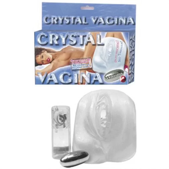 Wibrująca wagina Crystal Vagina