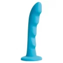 Pofalowane dildo The Blue Wave