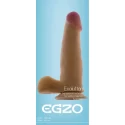 Egzo Mad Banana Dildo - suction cup