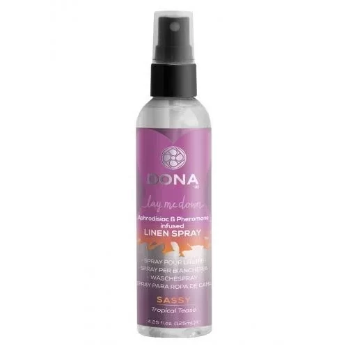 Spray z feromonami Dona Linen Spray Sassy Tropical Tease 125 ml