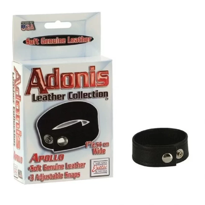 Pierścień erekcyjny Adonis Apollo Leather Ring