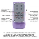 Deluxe dream lover vibrator purple with bunny