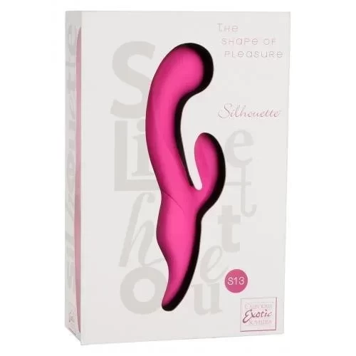 Elegancki, podwójny wibrator do punktu G Silhouette S13 (3 kolory)