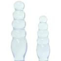 2 korki analne Crystal Jellies Anal Delight (3 kolory)