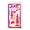 2 korki analne Crystal Jellies Anal Delight (3 kolory)