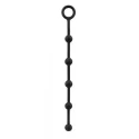 Czarne kulki analne Delight Throb Anal Spiked Beads