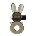 Pierścień w kształcie królika z wibracjami Good Vibes Vibrating Bunny Cockring
