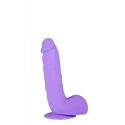Dildo 20 cm Xskin 8 Tpr Dong Purple