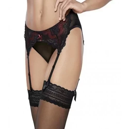 Szykowny pas do pończoch Garter belt and string (2 kolory)