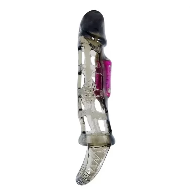 Nakładka na penisa Men Extension Vibrating Cage