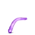 B YOURS 16INCH DOUBLE DILDO PURPLE