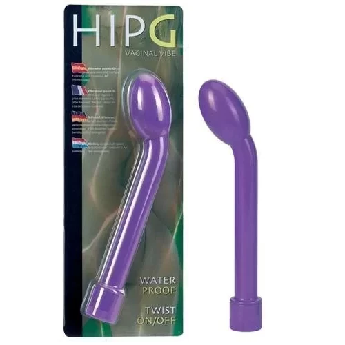 Wibrator, który zaspokoi każdą kobietę Hip-g purple g-spot vibe