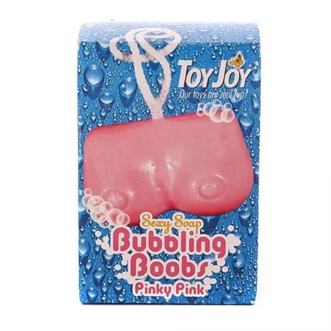 Seksowne mydełko Bubbling boobs pink soap