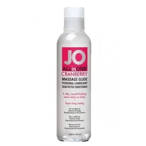 Żurawiniwy olejek do masażu JO Sensual Massage Cranberry 120ml